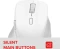 Speedlink Libera Rechargeable Silent Wireless Mouse, weiß, USB/Bluetooth Vorschaubild
