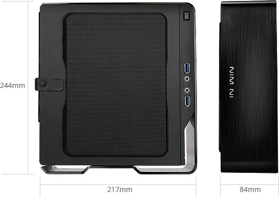 In Win Chopin schwarz, Mini-ITX, 150W