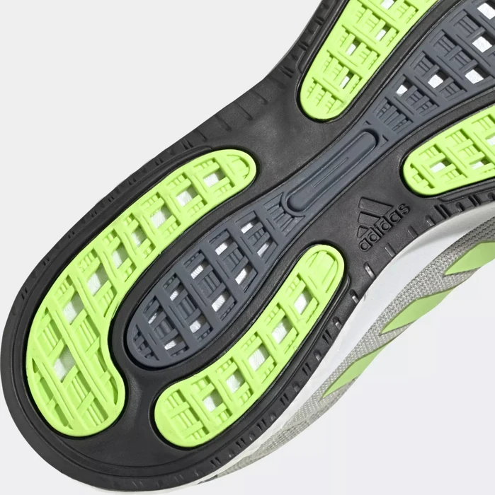 adidas Supernova metal grey/signal green/silver metallic