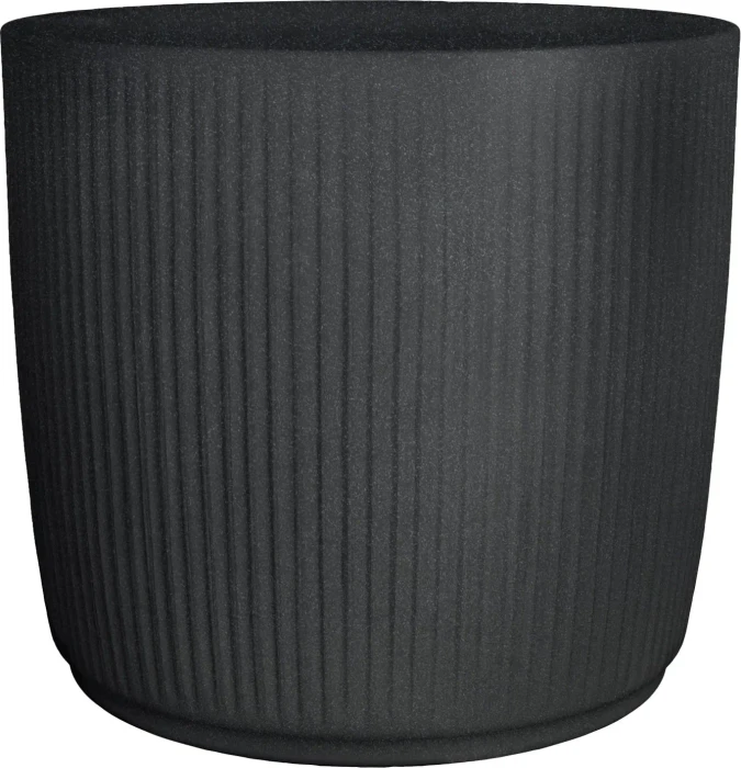 Scheurich Linetto Pflanzgefäß 46.6cm stony black
