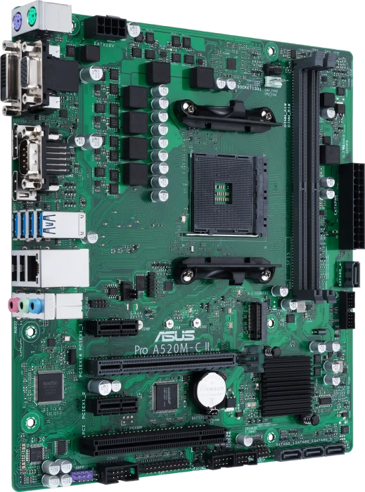 ASUS Pro A520M-C II/CSM (AMD AM4)