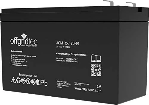 Offgridtec AGM 7Ah 20HR 12V