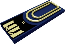Xlyne Clip/Me True Document 8GB blau, USB-A, USB 2.0