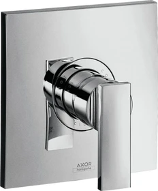 Hansgrohe Axor Citterio Einhebel-Brausemischer Unterputz mit Hebelgriff brushed brass