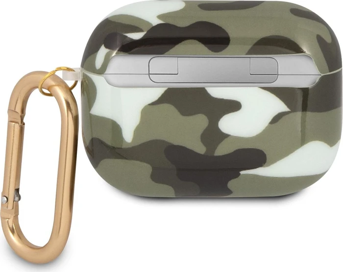 Guess Cover for Airpods Pro Camouflage Khaki
