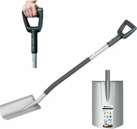 Cellfast Energo Gärtnerspaten, 123cm rund
