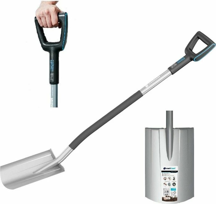 Cellfast Energo Gärtnerspaten, 123cm rund
