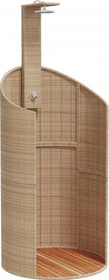 vidaXL Gartendusche beige