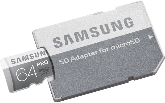 Samsung PRO R90/W50 64GB Kit, UHS-I, Class 10