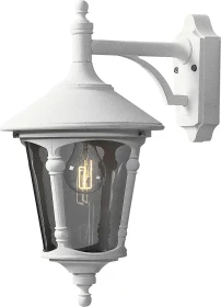 Konstsmide Virgo E27 24cm Wandleuchte hängend weiß
