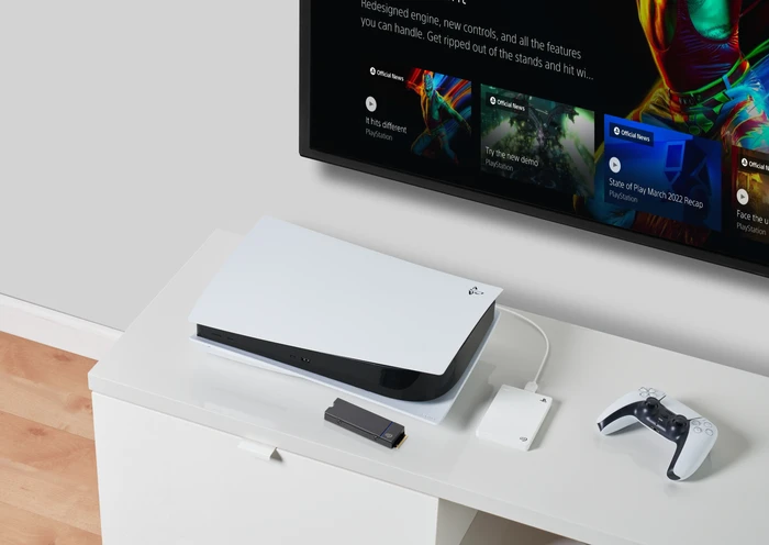 Seagate Game Drive M.2 SSD for PS5 1TB, M.2 2280 / M-Key / PCIe 4.0 x4, Kühlkörper