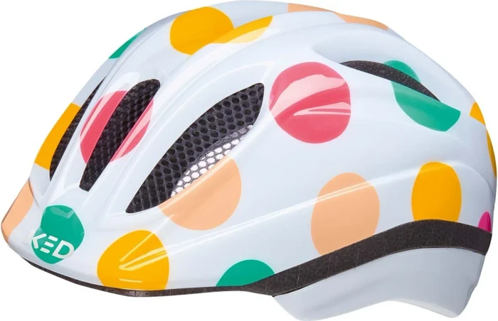 KED Meggy II Trend Kinderhelm dots colorful