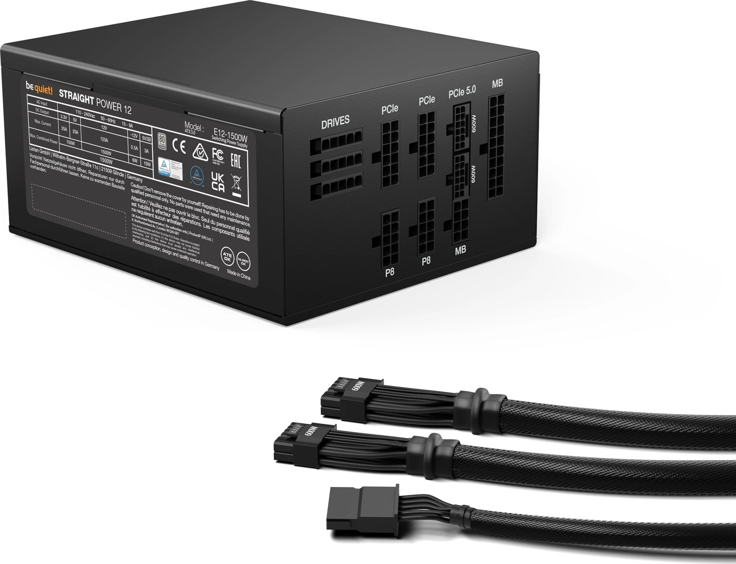 be quiet! Straight Power 12 1500W ATX 3.1 | Preisvergleich 