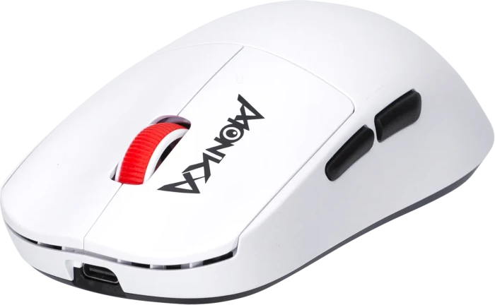 Marvo Monka Prime G997W Lightweight Tri-Mode Wireless Mouse weiß, USB/Bluetooth