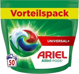 Ariel Universal+ Allin1 Pods Waschmittel, 50 Stück