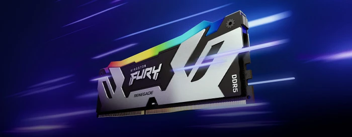Kingston FURY Renegade RGB schwarz/silber UDIMM 32GB Kit, DDR5-6400, CL32-39-39, 1RX8