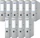 Donau Premium Ordner 2-Ring, 75mm, A4, grau, 10er-Pack (3975001PL-13)