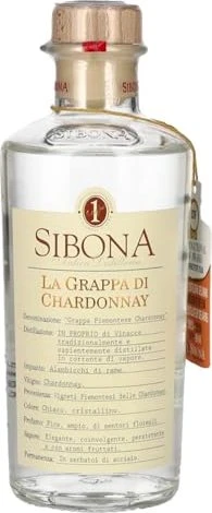 Sibona Grappa di Chardonnay 500ml