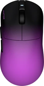 Hator Quasar 3 Ultima 8K Wireless Gaming Mouse schwarz/violett, USB/Bluetooth