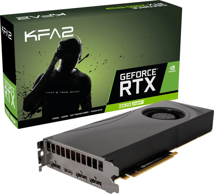 KFA2 GeForce RTX 2060 SUPER, 8GB GDDR6, HDMI, 3x DP