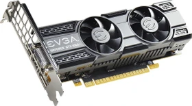 EVGA GeForce GTX 1050 Ti Gaming Low Profile, 4GB GDDR5, DVI, HDMI, DP