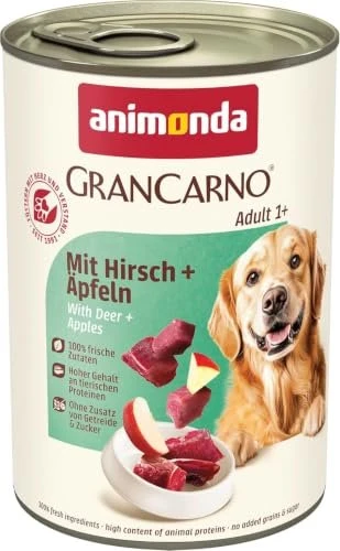 animonda GranCarno Hirsch + Äpfel, 2.40kg (6x 400g)