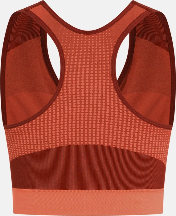 Odlo Seamless High Sport-BH live wire/cinnabar (Damen)