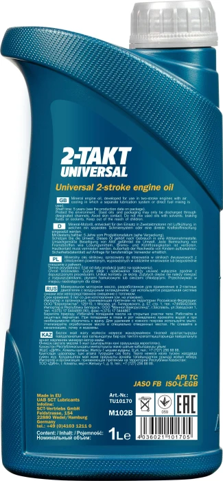Mannol 2-Takt Universal API TC 1l