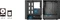 SilverStone Fara R1 Rainbow, schwarz, Glasfenster Vorschaubild