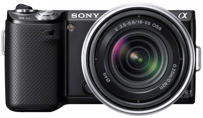 Sony Alpha NEX-5N schwarz mit Objektiv E 18-55mm 3.5-5.6 OSS
