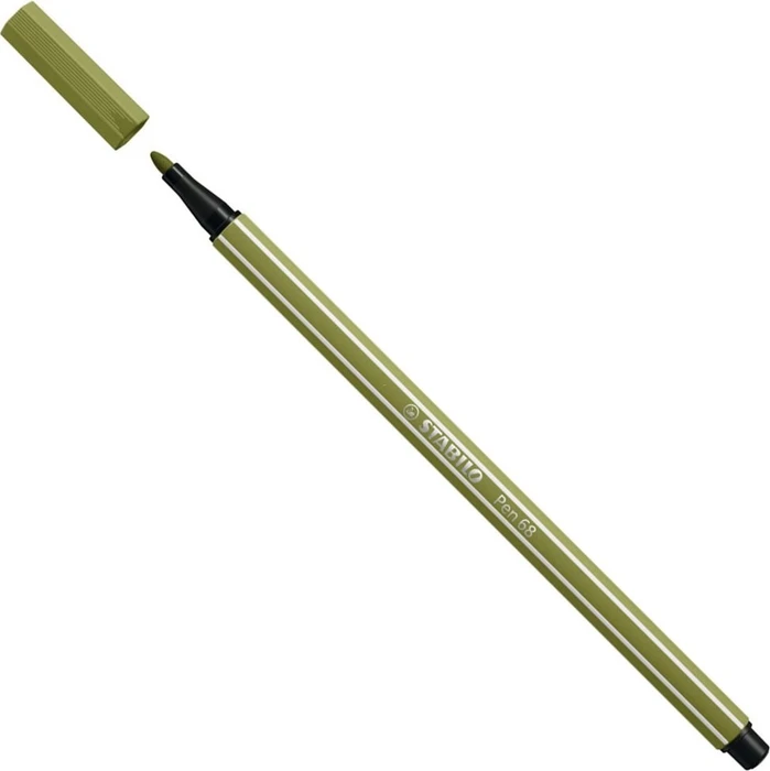 STABILO Pen 68 schlammgrün, 10er-Pack