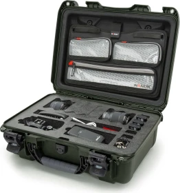 Nanuk 925 DSLR Kamerakoffer mit Deckel Organizer olive