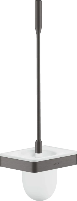 Hansgrohe AXOR Universal Softsquare Toilettenbürstenhalter Wandmontage brushed black chrome