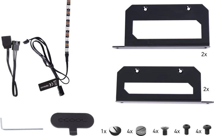 Alphacool Rise Flat Reservoir DDC inkl. DDC310