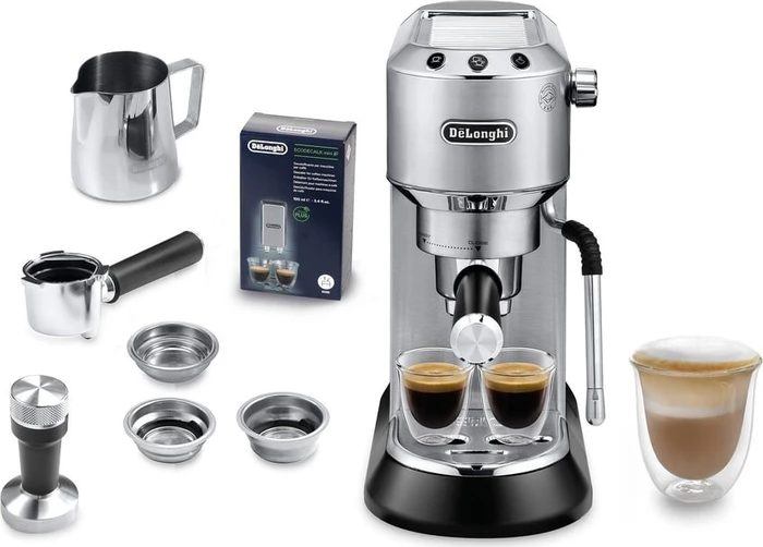 DeLonghi EC 885.M Dedica Arte silber