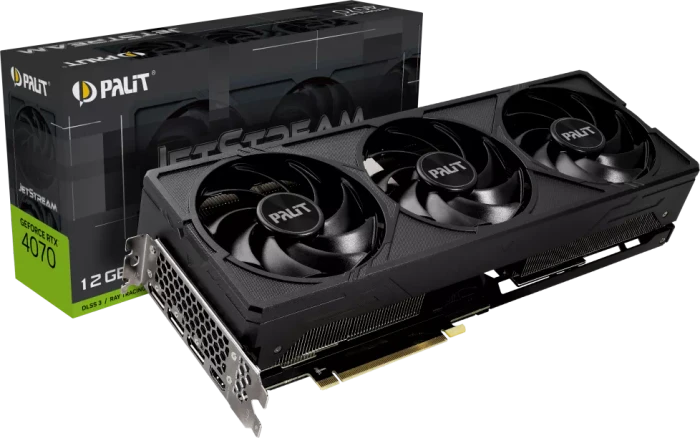 Palit GeForce RTX 4070 JetStream, 12GB GDDR6X, HDMI, 3x DP