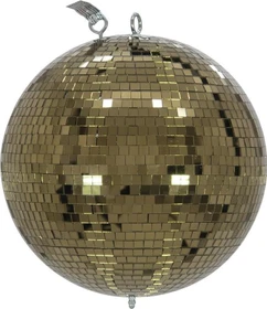 Eurolite Spiegelkugel 30cm gold
