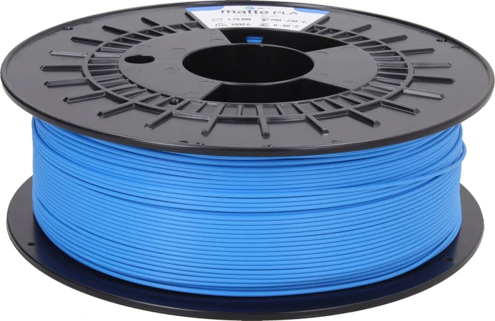 3DJake mattePLA, Hellblau, Spule, 1.75mm, 2.30kg