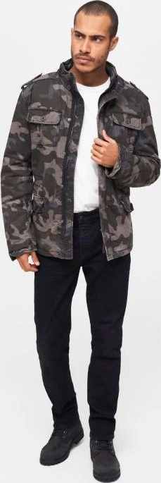 Brandit Britannia Jacke dark camo (Herren)