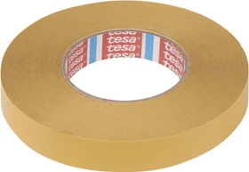 tesa tesafix 4970 doppelseitiges Klebeband weiß, 25mm/50m, 1 Stück