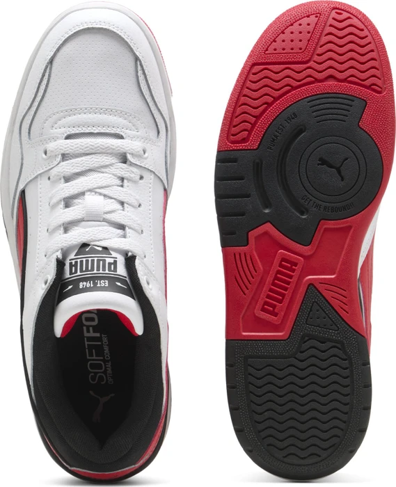 Puma Rebound Retro puma white/for all time red/puma black