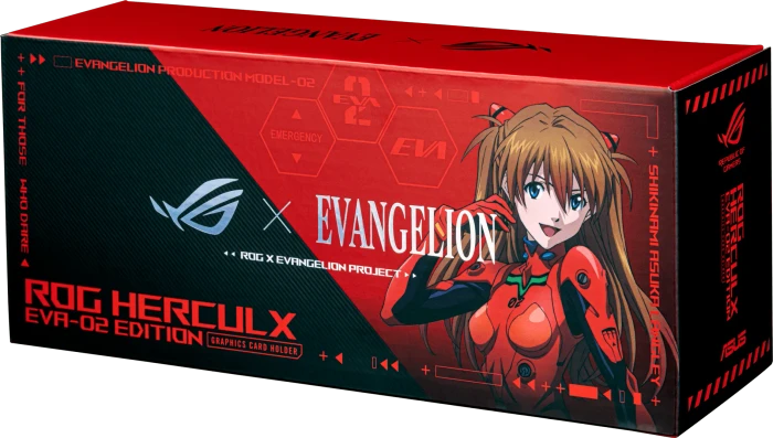 ASUS ROG Herculx XH01 EVA-02 Edition Graphics Card Holder, Grafikkarten-Halterung 1-fach