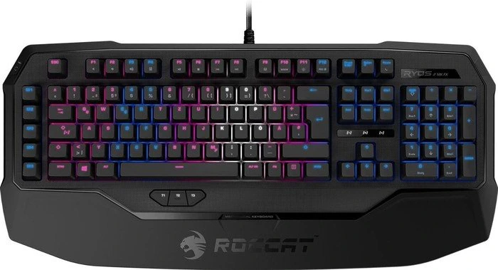 Roccat Ryos MK FX, MX RGB BROWN, USB, DE