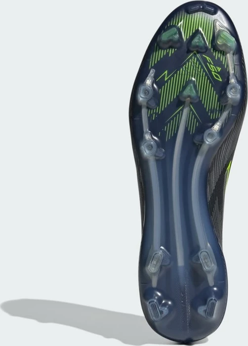 adidas F50 Elite FG core black/iron metallic/lucid lemon
