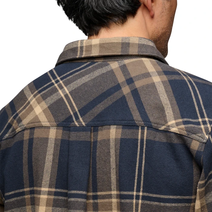 Black Diamond Project Flannel Hemd langarm charcoal/walnut plaid (Herren)