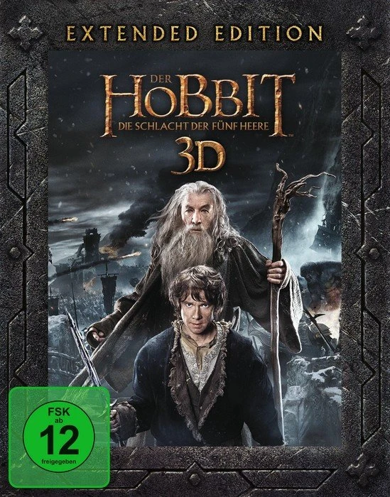 Der Hobbit - Die Schlacht der fünf Heere Extended Edition (3D) (Blu-ray)