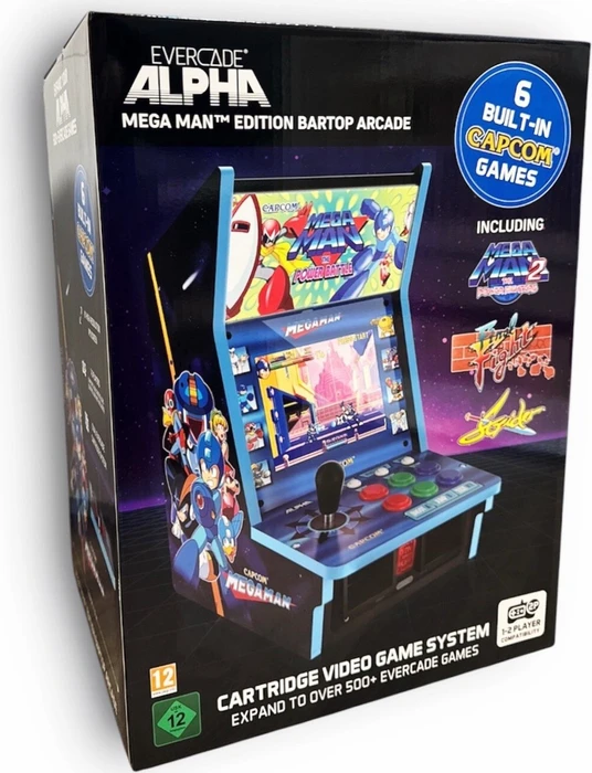 Blaze Entertainment Evercade Alpha Mega Man Bartop Arcade Konsole