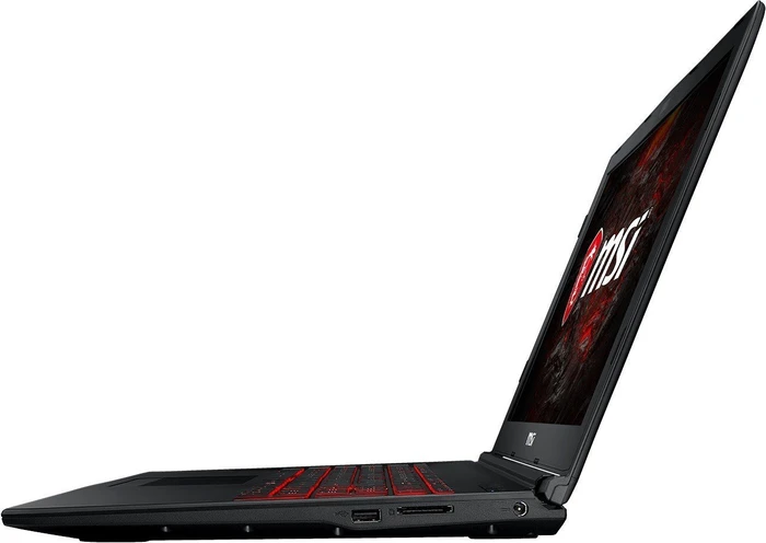 MSI GL62M 7RD-077, Core i7-7700HQ, 16GB RAM, 1TB HDD, GeForce GTX 1050, DE