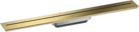 Hansgrohe Axor Drain Duschrinne, Fertigset 700 zur Wandmontage, polished gold optic