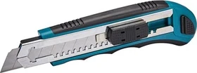 Makita Abbrechklingenmesser mit Magazin, Cutter, schwarz/blau